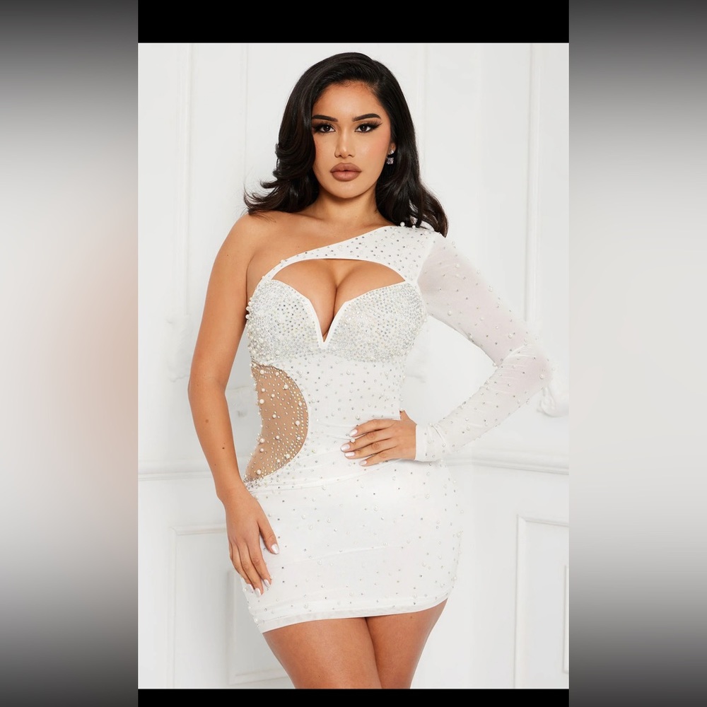 White dress